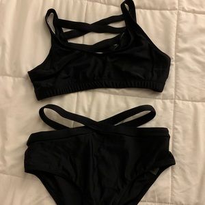 Black Highwaisted Bikini